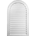 thumbnail image 1 of 18"W x 28"H Cathedral Urethane Gable Vent Louver, Non-Functional, 1 of 13