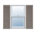 thumbnail image 1 of 18"W x 29"H Lifetime Vinyl, Custom Straight Top All Louver, Open Louver Shutters, w/Shutter-Loks (Per Pair), Clay, 1 of 15