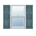 thumbnail image 1 of 18"W x 86"H Lifetime Vinyl, Custom Three Equal Panel, Raised Panel Shutters, Wedgewood Blue, 1 of 17