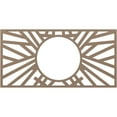 thumbnail image 1 of 18"W x 9"H x 6 5/8"ID x 1/2"P Hoover Architectural Grade PVC Pierced Ceiling Medallion, Copper, 1 of 10