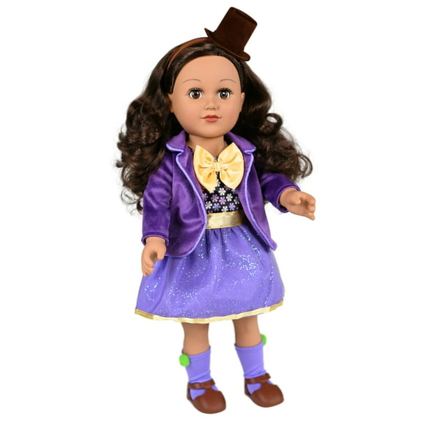My Life As Willy Wonka Posable 18-inch Doll, Brunette Hair, Brown