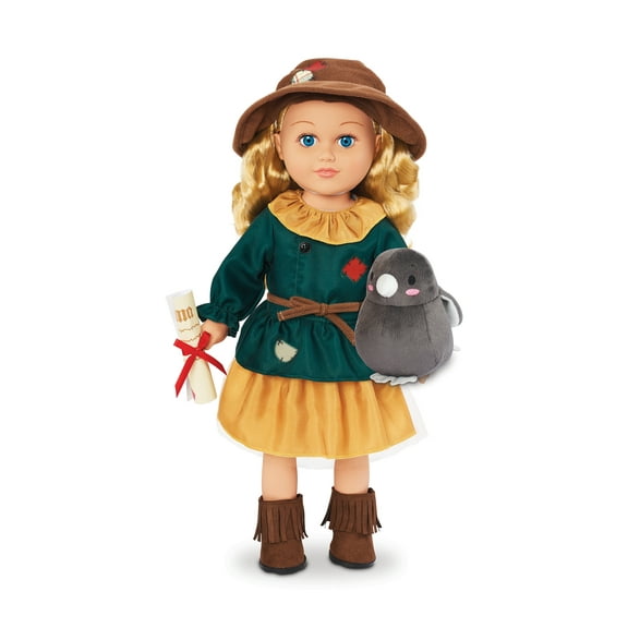 My Life As Wizard of Oz Scarecrow Posable 18-inch Doll, Medium Blonde Hair, Blue Eyes