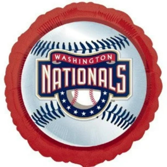 18" WASHINGTON NATIONALS BALLOON Party Supplies Decorations Foil Mylar Balloon