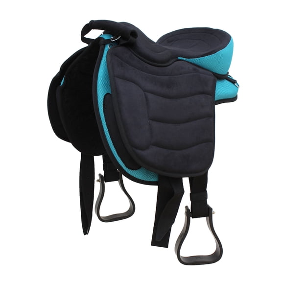 18" Western Horse Bareback Treeless Saddle Pleasure Trail Riding 49101TR