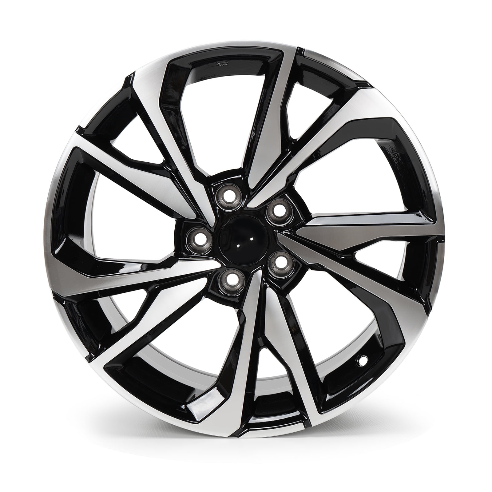 18" Wheel Rim 18x8-inch 5-Lug Black, for 2017-2021 Honda Civic, Replacement Rims