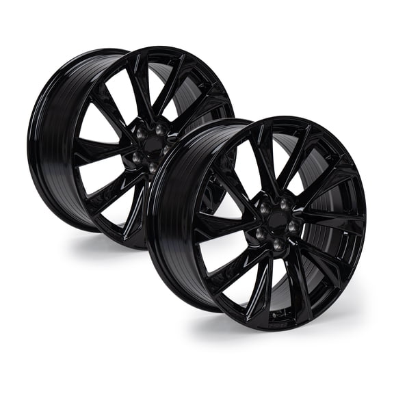 18" Wheel Rim 18x8-inch 5-Lug ET40 Black, for Toyota Corolla 2019-22, 75236B Replacement Alloy Rim, 2 Count