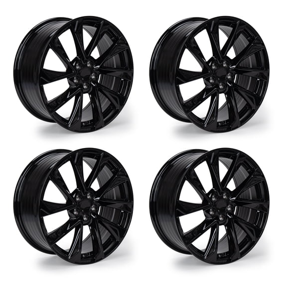 18" Wheel Rim 18x8-inch 5-Lug ET40 Black, for Toyota Corolla 2019-22, 75236B Replacement Alloy Rim, 4 Count