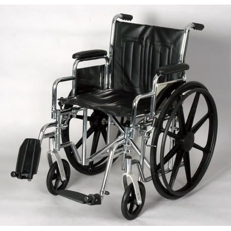 18" Wheelchair Detachable Arms/Footrest