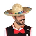 thumbnail image 1 of 18" Wide Mexican Sombrero Hat - Perfect for Fiesta Cinco De Mayo - Mexican Theme Party Decorations Favors, 1 of 8