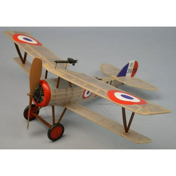 18" Wingspan Nieuport 27 Rubber Pwd Aircraft Laser Cut Kit