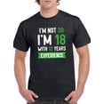 thumbnail image 1 of 18 With 12 Years Of Experience T-Shirt Men -GoatDeals Designs, Male XX-Large, 1 of 4