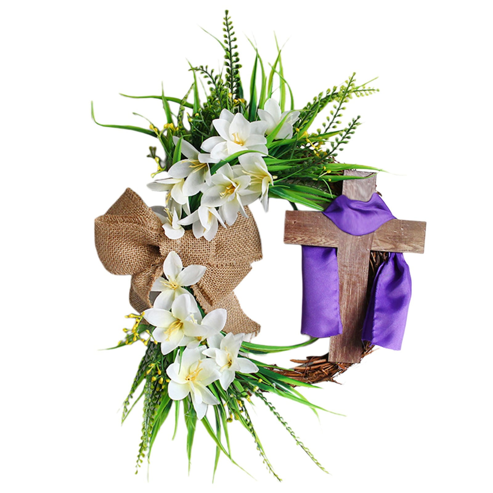 18 Wreath Christmas Easter Wreath Door Hanging Decoration Bouquet ...