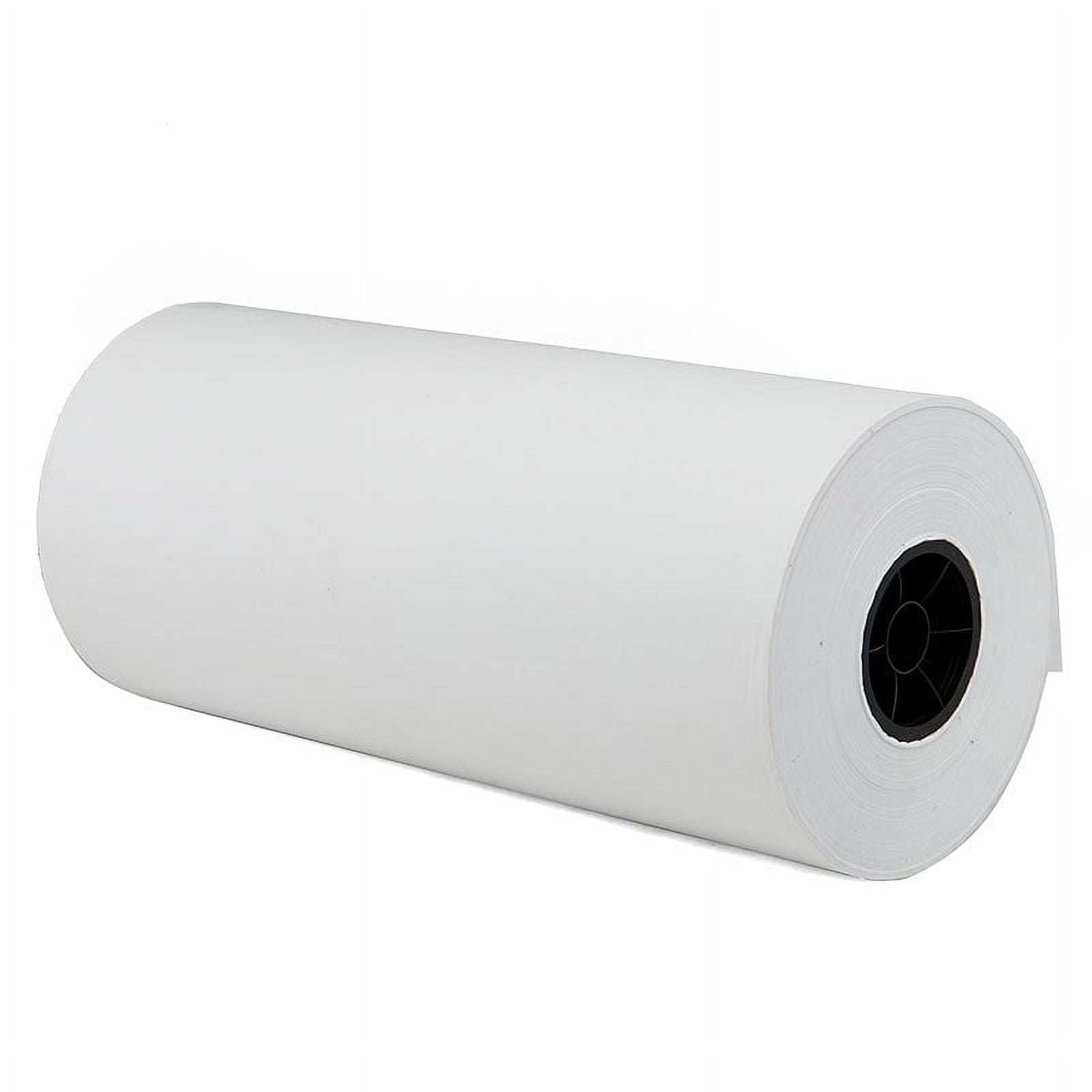 18 X 1800' 20# White Colored Packing Paper Roll by Paper Mart