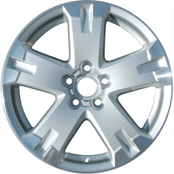 18 X 7.5 Reconditioned OEM Aluminum Alloy Wheel, Machined W/Silver Vent, Fits 2006-2008 Toyota Rav4
