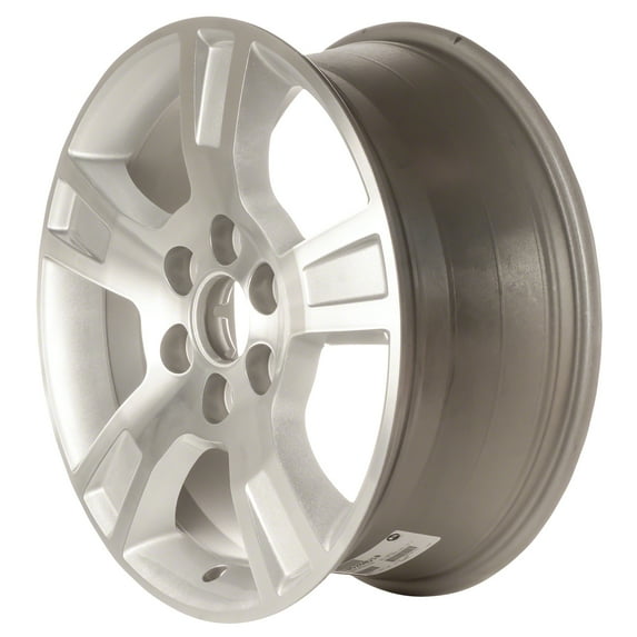 18 X 7.5 Reconditioned OEM Aluminum Alloy Wheel, Machined and Silver, Fits 2007-2015 GMC Acadia
