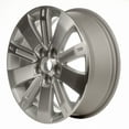 thumbnail image 1 of 18 X 7 Reconditioned OEM Aluminum Alloy Wheel, Machined and Silver, Fits 2010-2012 Chevrolet Equinox, 1 of 1