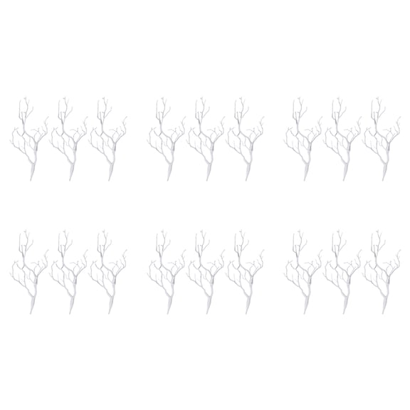 18 X Artificial White Dry Plant Tree Branch Wedding Decor