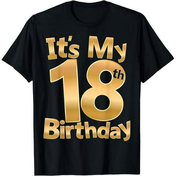 18 Year Old Birthday It's My 18th Birthday 18th Birthday T-Shirt