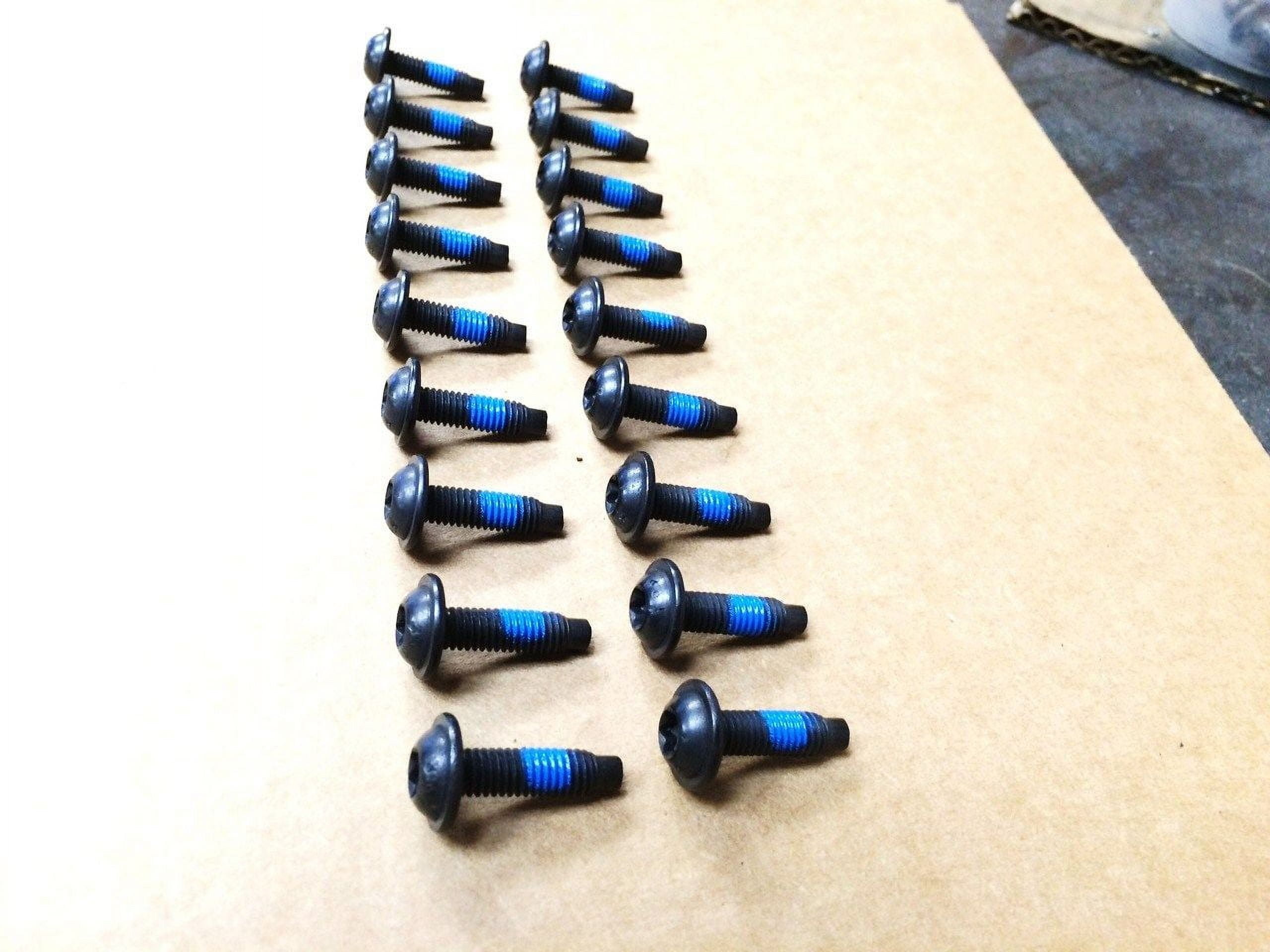 18 ea 1997 to 2006 Jeep Wrangler TJ Front & Rear Bumper End Cap Torx Screws