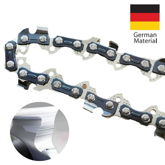 18" for ATLAS 80V Brushless Cordless Chainsaw Chain Blade 3/8LP 050 62DL - GERMAN Material