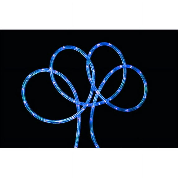 18 ft. Blue LED Indoor - Outdoor Christmas Rope Lights