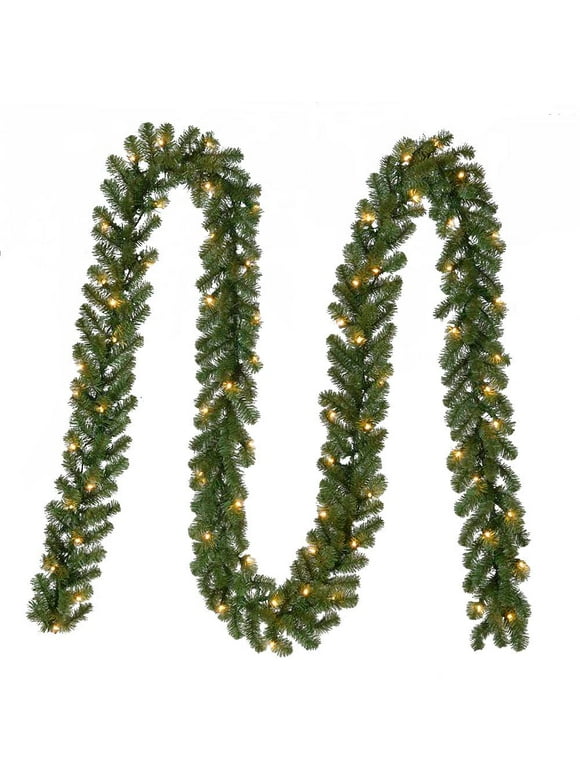 Prelit Christmas Garlands in Christmas Garlands