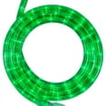 thumbnail image 1 of 18 ft. LED Green Rope Light Kit, 216 Lights, Ready-to-Install Connectable Patio Pool Backyard Holiday Decorative Lighting, Mounting Clips Included, 1 of 9