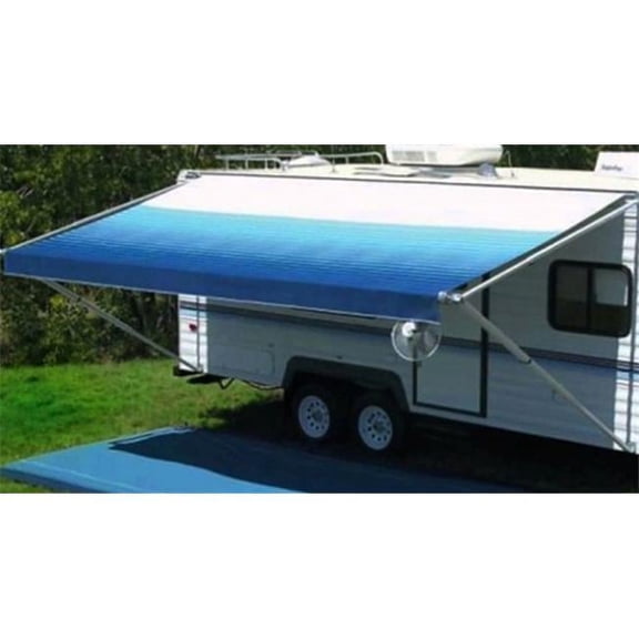 18 ft. Replacement RV Awning, Gray - 2 Piece