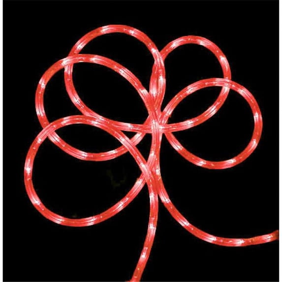 18 ft. Strawberry Pink Indoor - Outdoor Christmas Rope Lights