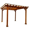 thumbnail image 1 of 18 ft. x 18 ft. Pacific Douglas Fir Wood Pergola, 1 of 2