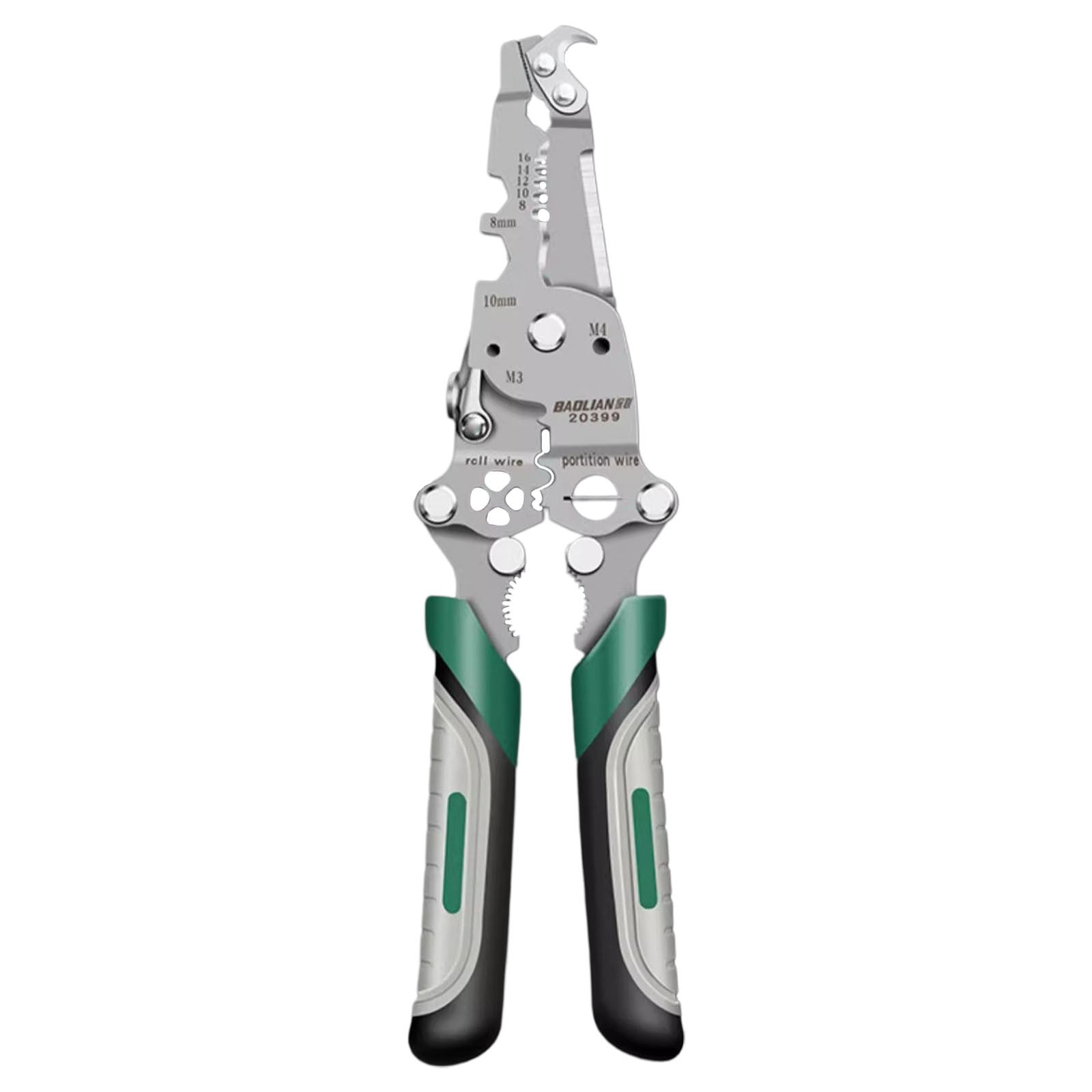 18-in-1 Foldable Wire Stripper Crimper and Cutter - Multifunctional ...