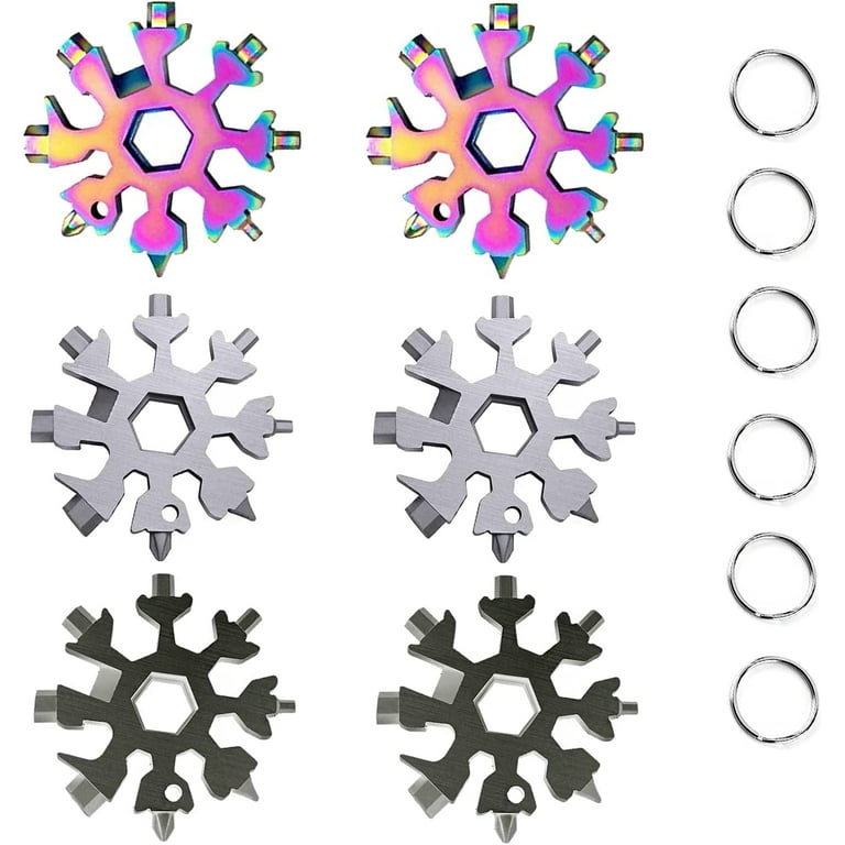 18 in 1 Portable Snowflake Multi Tool 18 in 1 Portable Snowflake Multi Tool