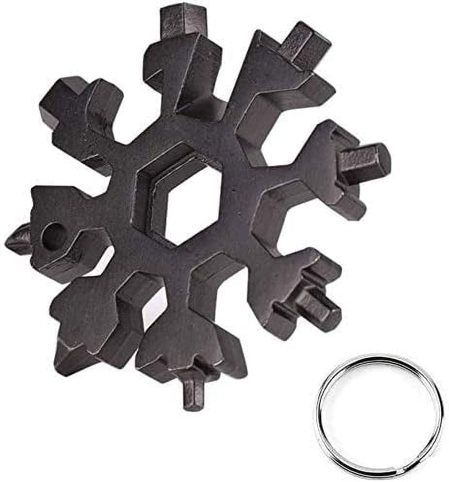 18in1 Stainless Steel Snowflake MultiTool, Stainless Steel Multitool