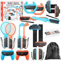 18 in 1 Switch 2 Sports Accessories Bundle for Nintendo Switch 2 Sports,Family Accessories Kit Compatible with Switch 2 Sports Games