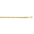 thumbnail image 1 of 18 in. 10K Yellow Gold Diamond Cut Textured Lite Weight Sparkle Rope Chain with Lobster Clasp, 1 of 1