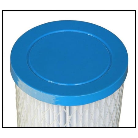 18 in. 125 Sq. ft. Cartridge Filter with Top Closed Handle, Bottom 2.50 in. Open - 8.43 in. Dia.