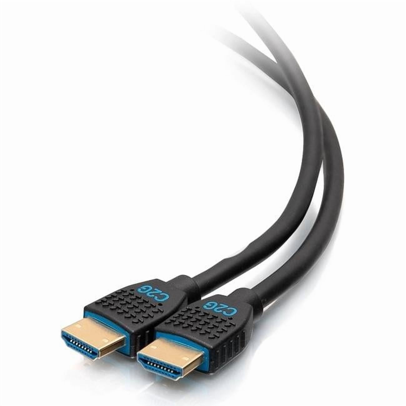 18 in. 4K Ultra Flexible High Speed HDMI Cable, Black