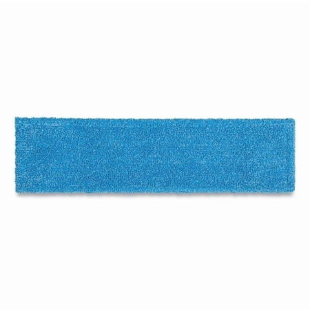 18 in. Adaptable Flat Mop Pads, Blue