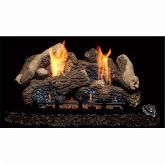 Heyfurni Ceraic Wood for Bioethanol Fireplace, Gas Fireplace Logs, 10