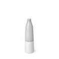 thumbnail image 1 of 18 in. Black & White Pinstriope Narrow Ceramic Vase, 1 of 1