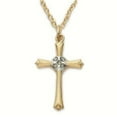 thumbnail image 1 of 18 in. Chain Gold Over Sterling Silver Cross Boxed, 1 of 1