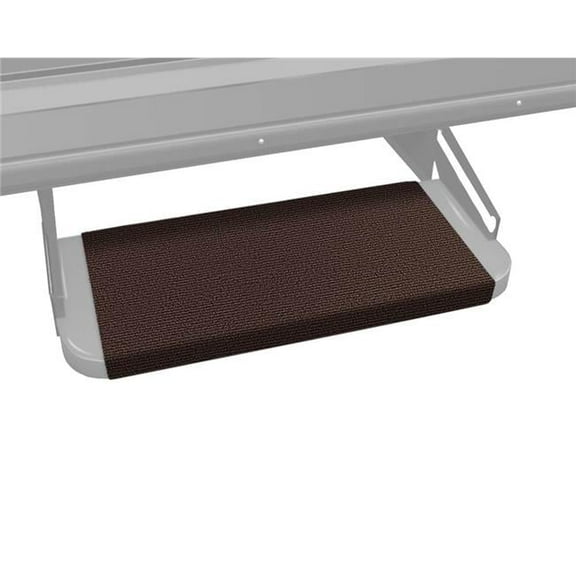 18 in. Chocolate Brown Outrigger Rug