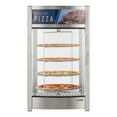 thumbnail image 1 of 18 in. Commercial Pizza Display Warmer for 12 in. Pies with 4 Rotating Racks in Stainless-Steel (KM-HPD4-12), 1 of 11