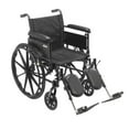 thumbnail image 1 of 18 in. Cruiser X4 Lightweight Dual Axle Wheelchair with Adjustable Detachable Full Arms & Elevating Leg Rests, 1 of 1