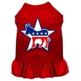 thumbnail image 1 of 18 in. Democrat Screen Print Dress, Red - 2XL, 1 of 1