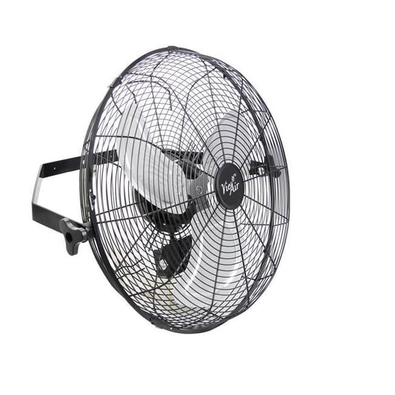18 in. Dual Function Wall Mountable Floor Fan with 3 Speed Settings