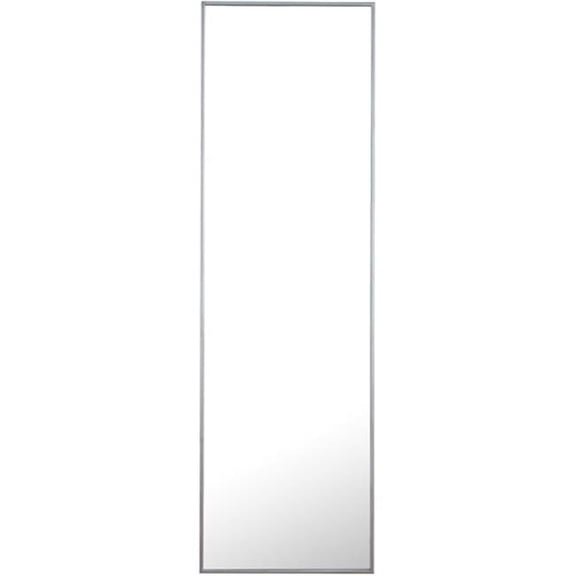 18 in. Eternity Metal Frame Rectangle Mirror, Silver