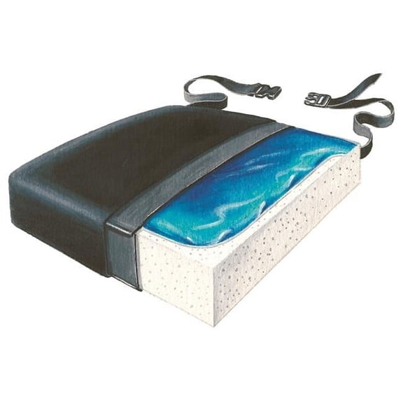 18 in. Gel-Foam Vinyl Cushion with LSI Cover