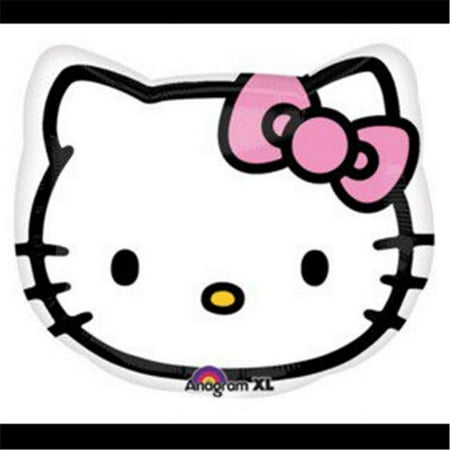 18 in. Hello Kitty Head Junior Shape Balloon