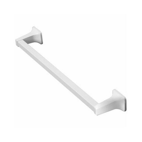 18 in. Home Pointe Basic Towel Bar, White